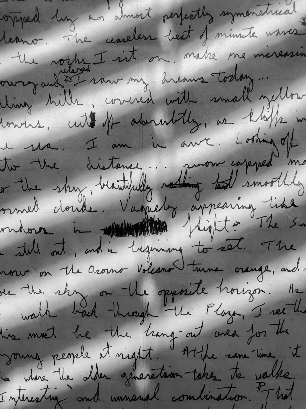 old handwritten letter